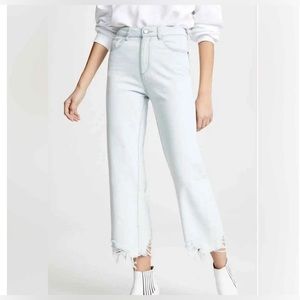 DL1961 Hepburn Wide Leg High Rise Vintage (Palermo) - Size 31